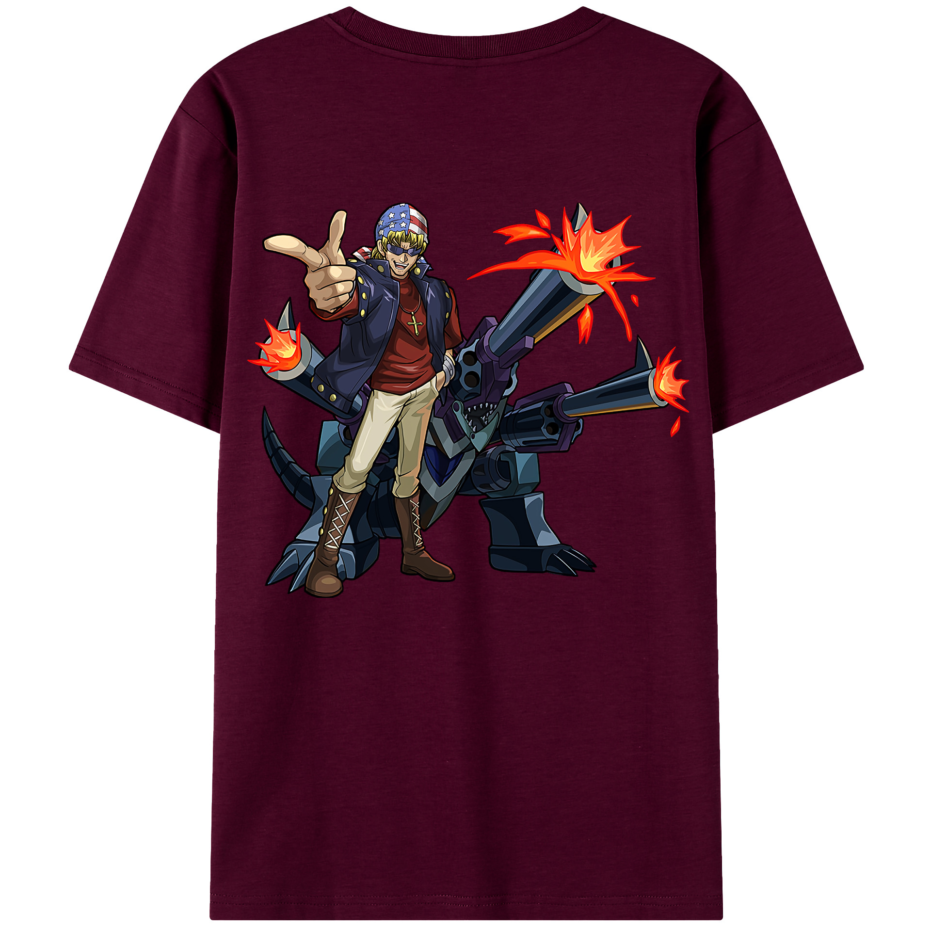 （画像用） 遊☆戯☆王 Yu-Gi-Oh! レディース半袖Tシャツ(バックプリント)
